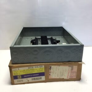 Square D QO16-24L125 125 Amp 16 Space/24 Circuit 240V Load Center