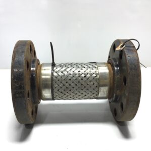 6" Stainless Steel Braided Flexible Expansion Joint Flanged Pipe Connector