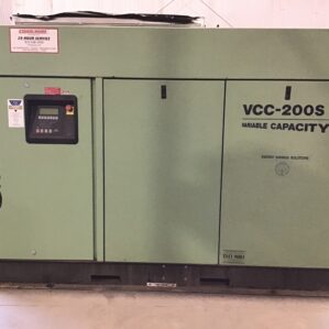 Sullair VCC-200S 200HP Variable Capacity Rotary Screw Air Compressor 460V