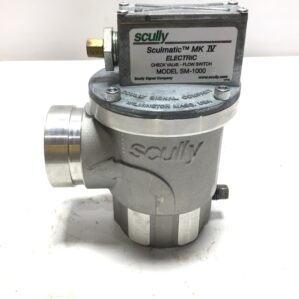 Scully SM-1000 Flow Switch Angle Check Valve