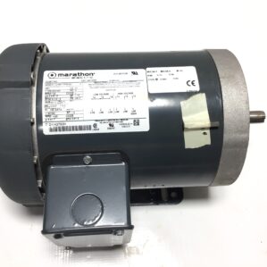 Marathon Electric G583 1HP 3PH AC Motor 1725/1425 RPM 208-230/460V