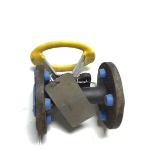 Centrematics 1/2" Flanged Ball Valve 260562 Carbon Steel