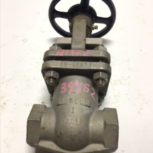 Powell 2494 Gate Valve 1" Class 200