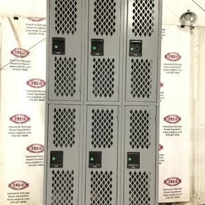 ULINE Industrial Ventilated Double Tier Lockers