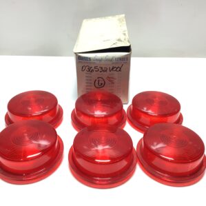 Betts Snap Seal Red Marker Tail Light Lenses 036532 VOD Trailer Truck