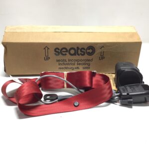 IMMI A35133 Red Seat Belt Retractor Assembly 2-Point Retractable