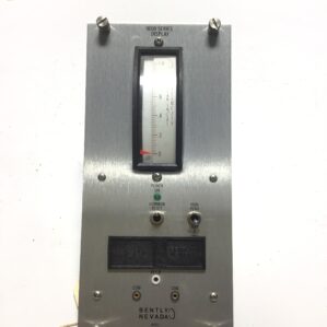 Bently Nevada 9000 Series Display Panel Meter Assembly Convecticut Light & Power