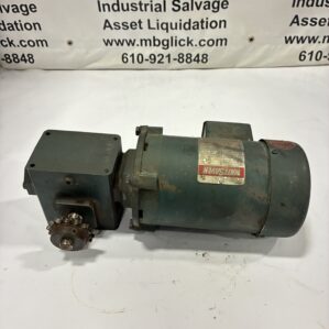 Grove Gear 1/2HP Gear Drive/Speed Reducer 1725/1425RPM 20:1 208-230/460V 3PH