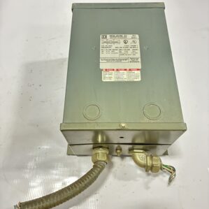 Square D 3S1F 3kVA Transformer 240/480V to 120/240V 1PH NEMA 3R Dry Type