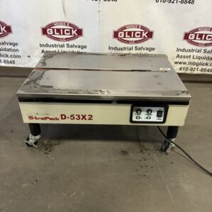 StraPack D-53X2LB Semi-Automatic Strapping Machine 110V 5mm-15.5mm PP Banding
