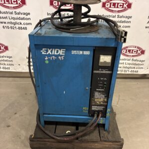 Exide System 1000 ES1-12-680-B 24V Forklift Battery Charger Fork Truck Charger