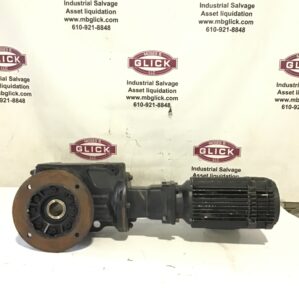 SEW EURODRIVE KRF37RLP100/2 BY1S/B/TH Right Angle Gearmotor 69.10:1 Servo Motor