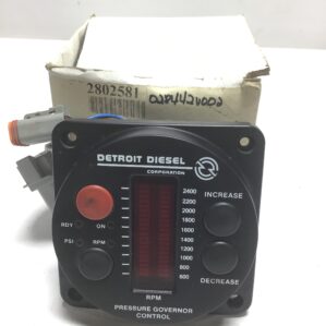 Detroit Diesel Pressure Governor Control Panel 2802581