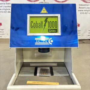 ICN Cobalt 1000 Laser Plate Engraving System Pad Printing YAG Laser Machine