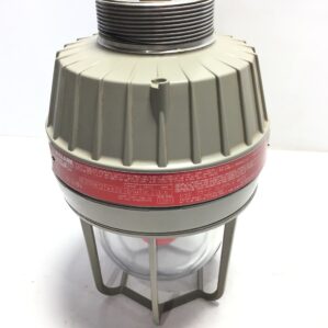 Killark ESXR1274A2G Clear Strobe Light Fixture 1.3/.76A w/Guard