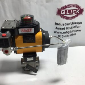Flowserve Worcester 20F399W120A R7 F39 MK715 Pneumatic Actuator Ball Valve