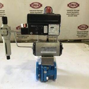 Flowserve B063S10 Pneumatic Actuated Flanged Valve Assembly 20mA