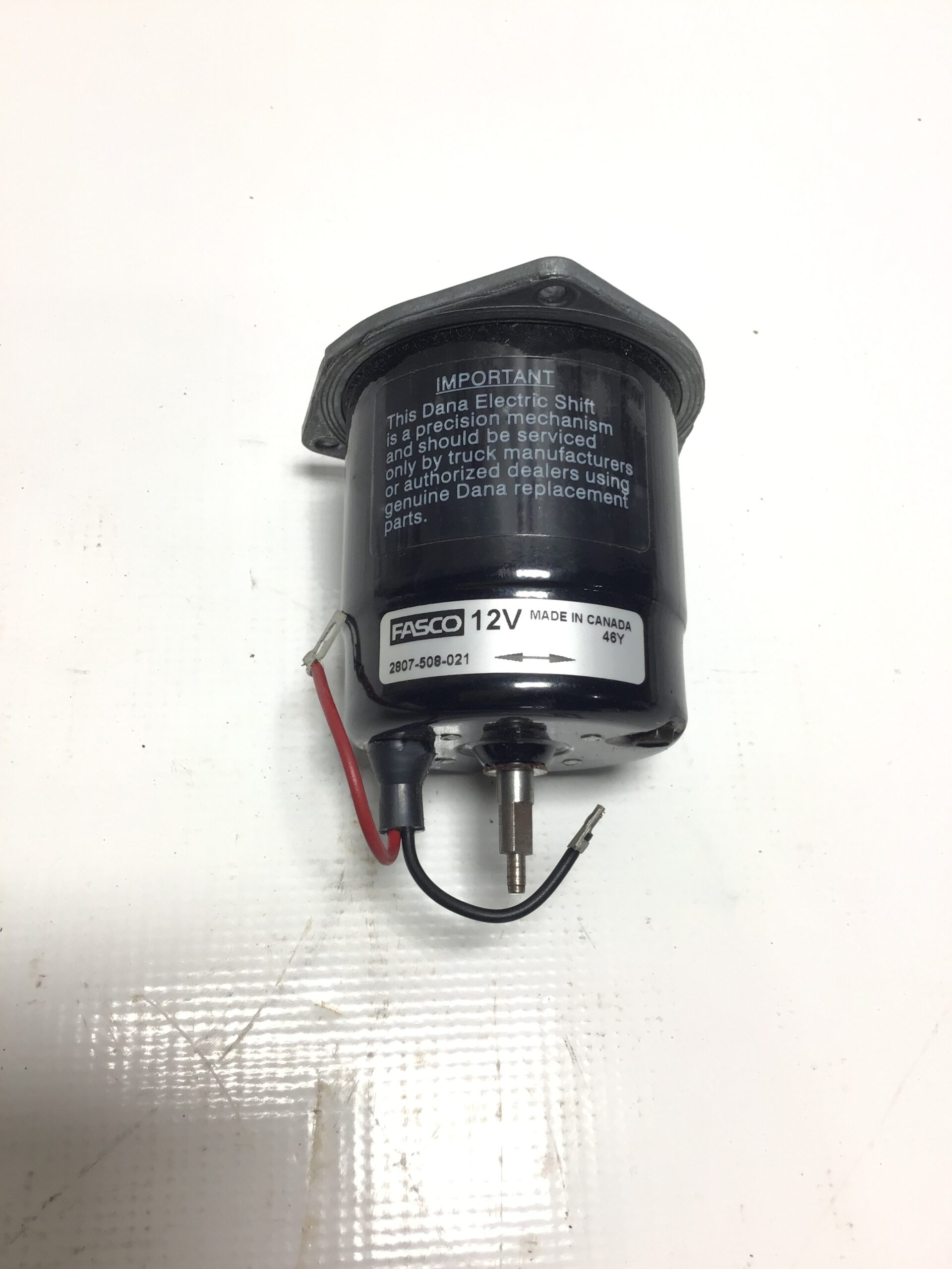 Fasco 2807-508-021 Dana Spicer Electric Shift Motor 040635 - Image 2