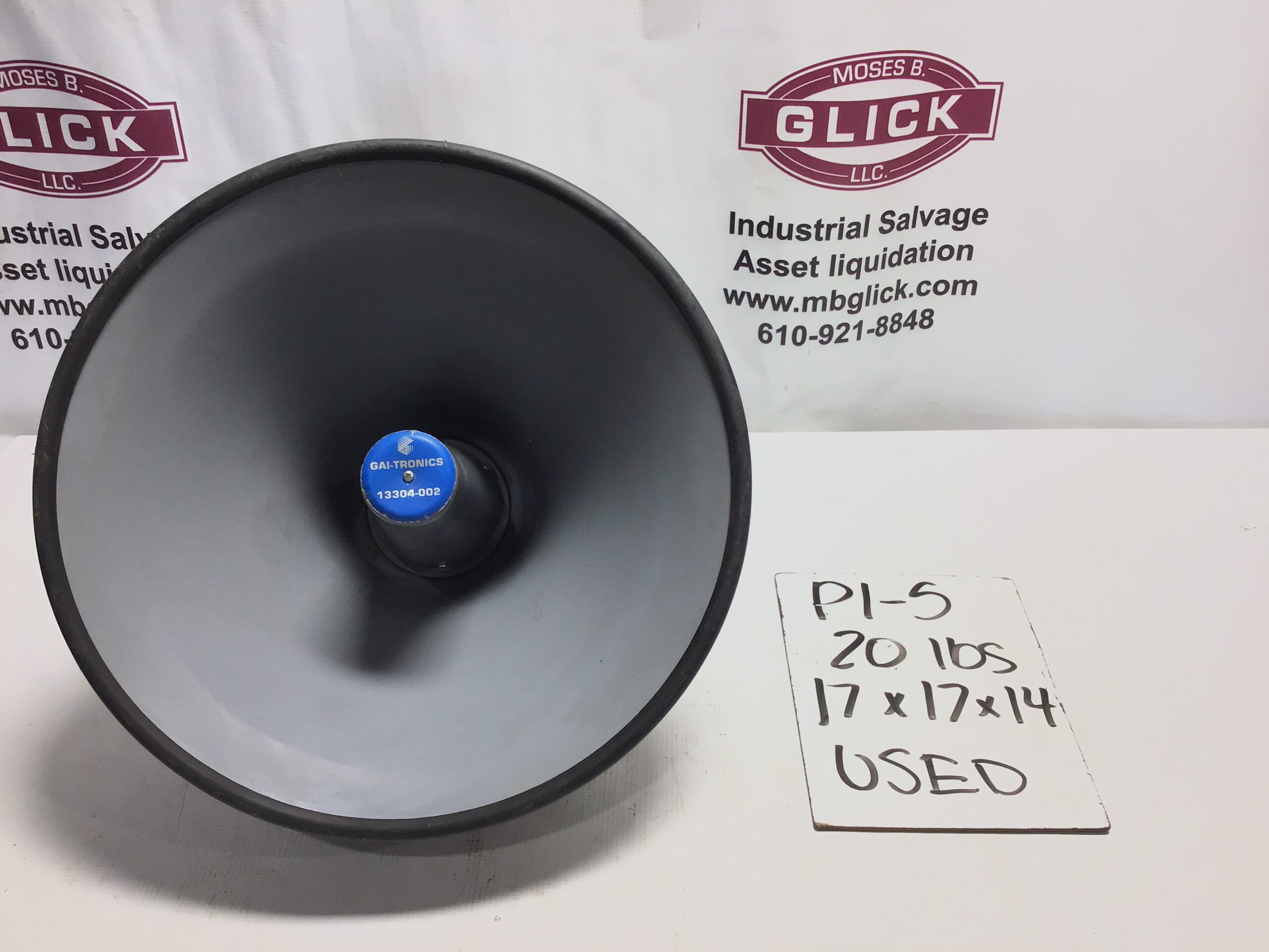 GAI-TRONICS 13304-002 Aluminum Loudspeaker Horn