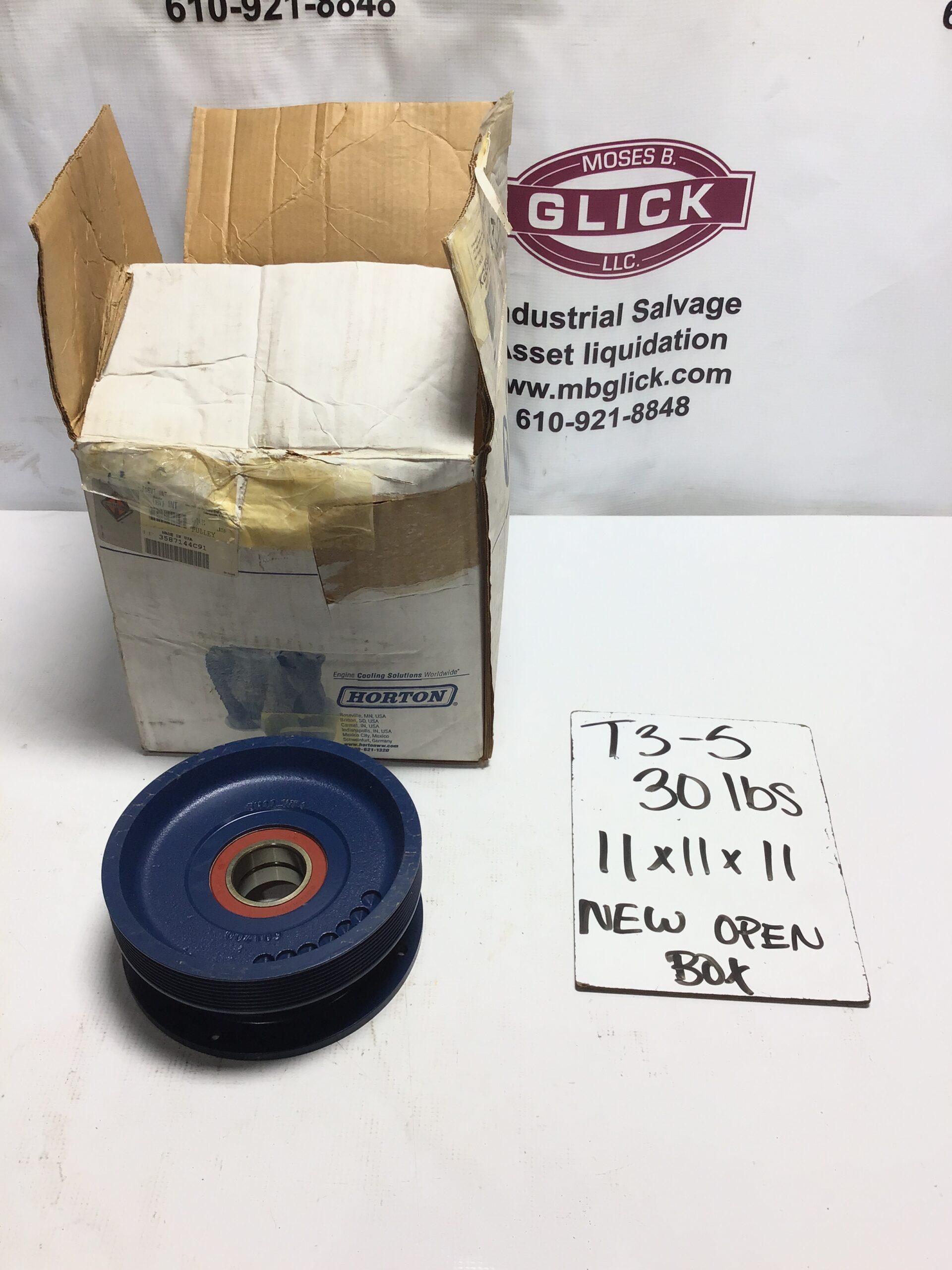 Horton 3587144C91 Engine Cooling Fan Pulley