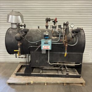 Lattner HRT 10 HP Steam Boiler 460,000 BTU/hr Commercial Industrial Gas Fired