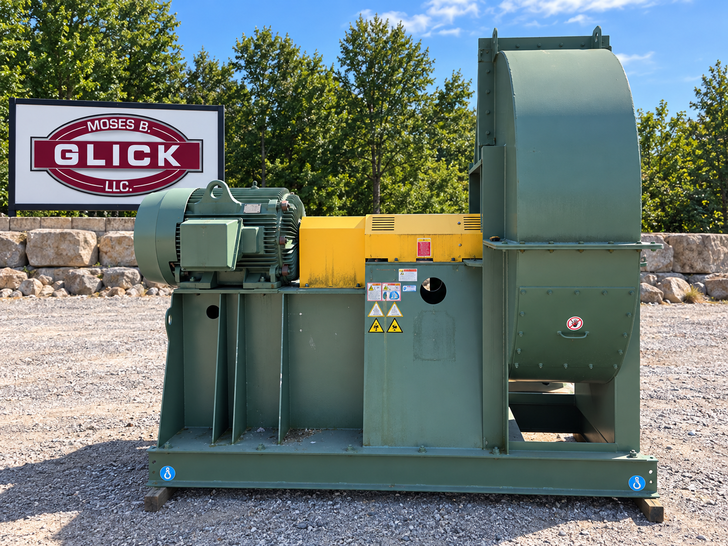 New York Blower Series 45 45DH 10000 CFM 125HP Centrifugal Fan Blower