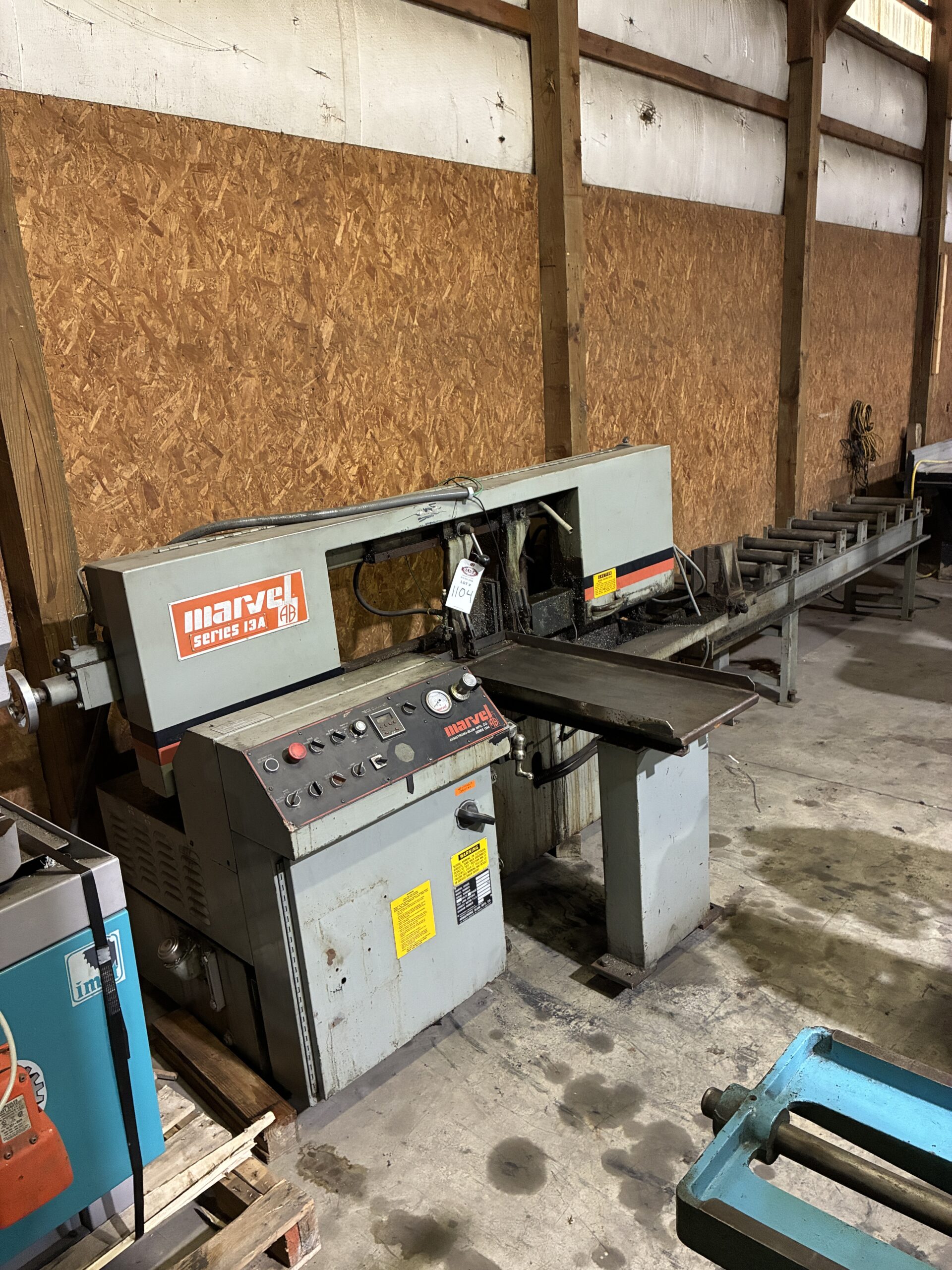 Marvel Series 13A 13"x14" Hydraulic Automatic Horizontal Band Saw