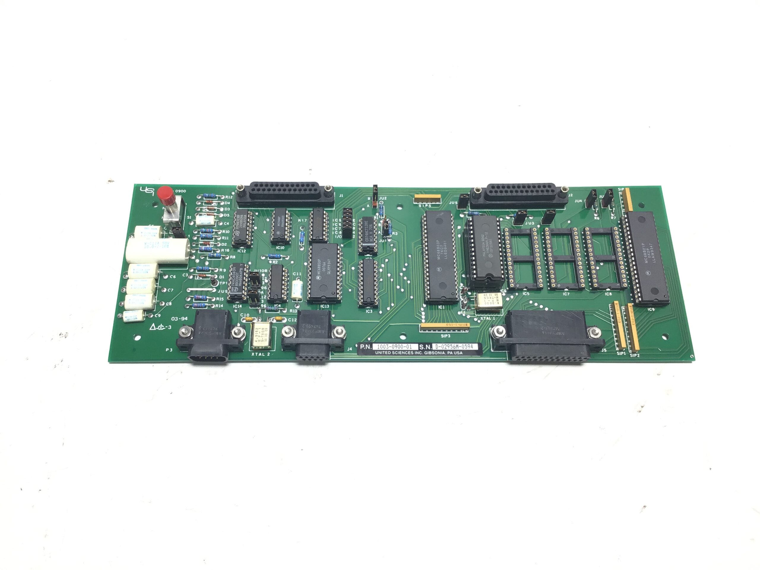 UNITED SCIENCES 1003-0900-01 Signal Processor PCB Fibrelink 500