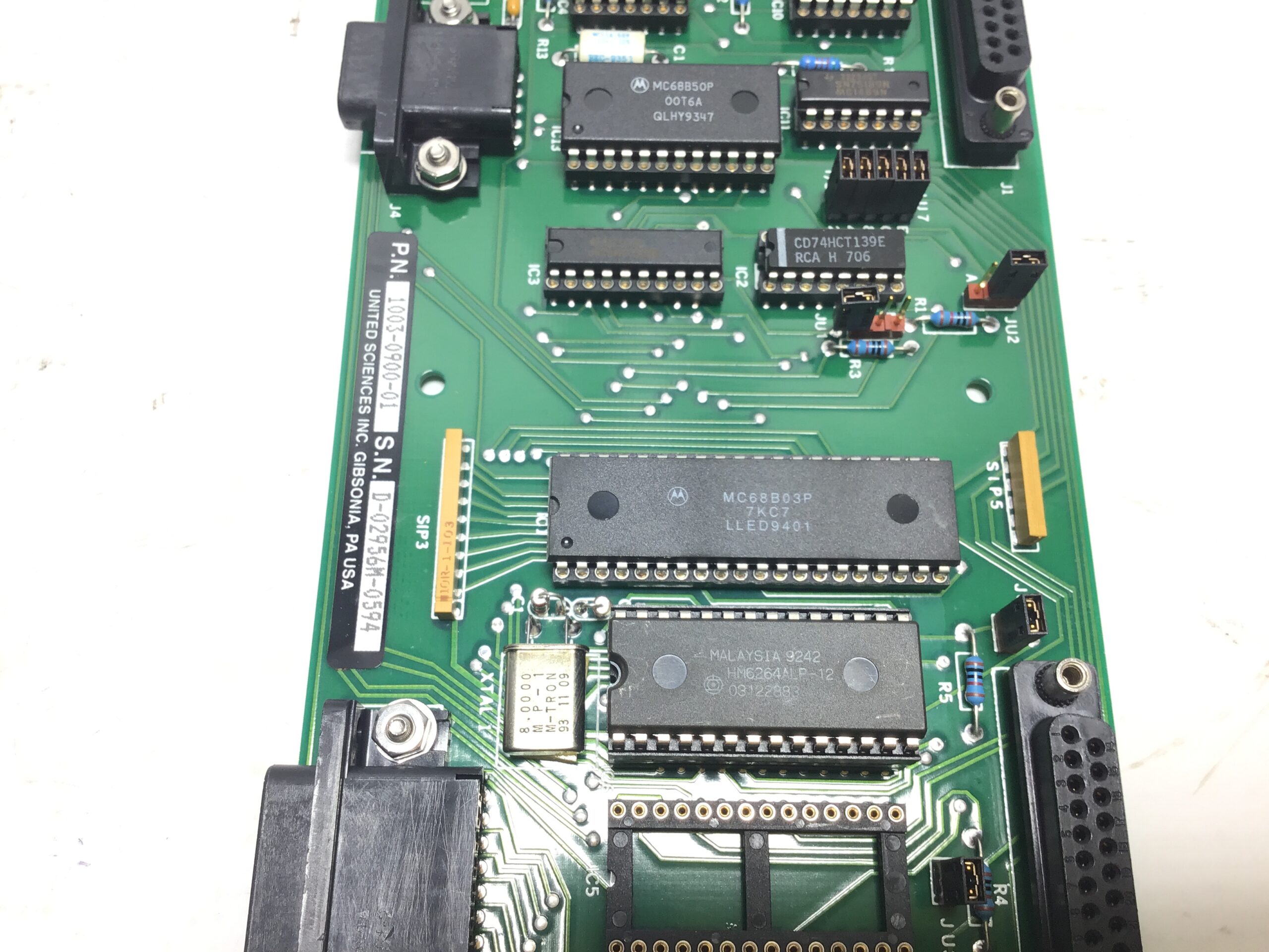 UNITED SCIENCES 1003-0900-01 Signal Processor PCB Fibrelink 500 - Image 2