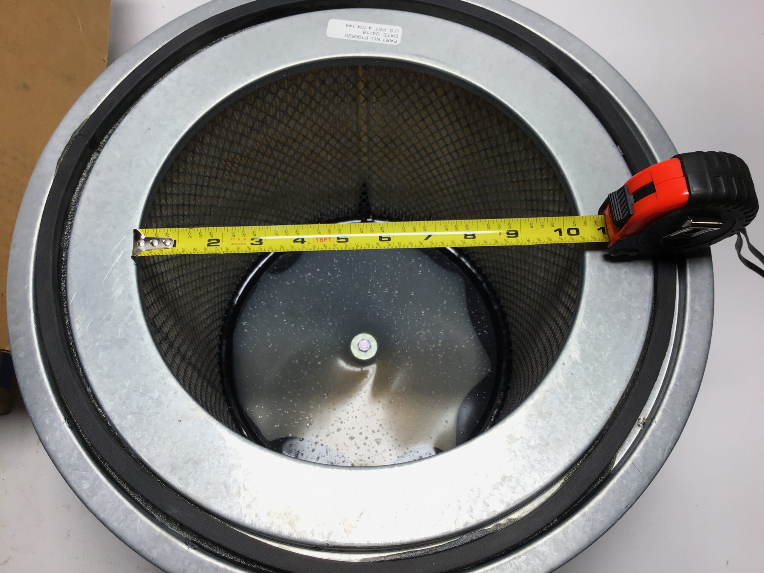 Donaldson Torit P190620-016-340 Cellulex Filter VS-550 16.62" x 10.10" - Image 9
