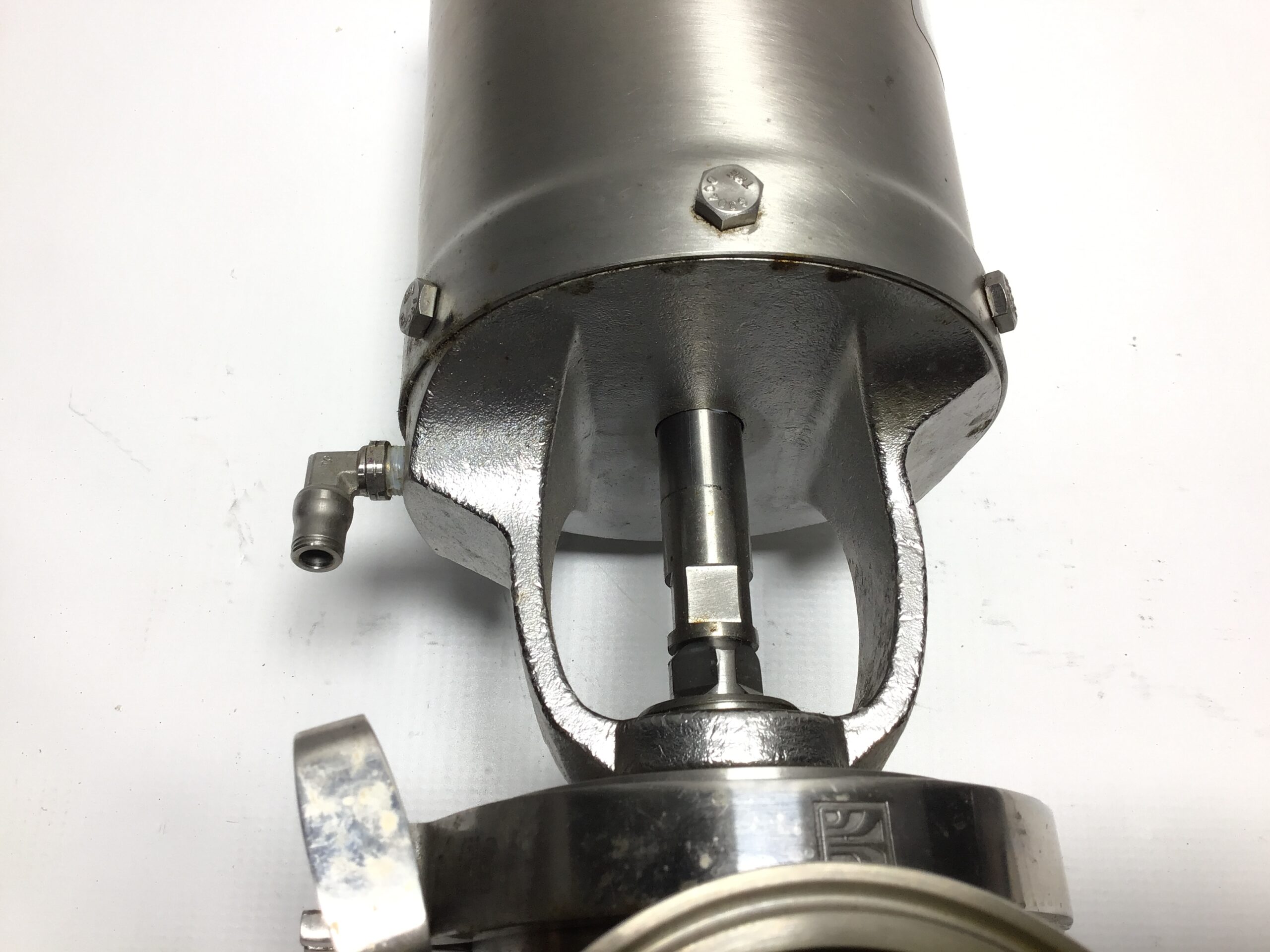 Waukesha Cherry-Burrell 373076 W616 3" Sanitary Valve Pneumatic Actuator Diverter Valve - Image 3