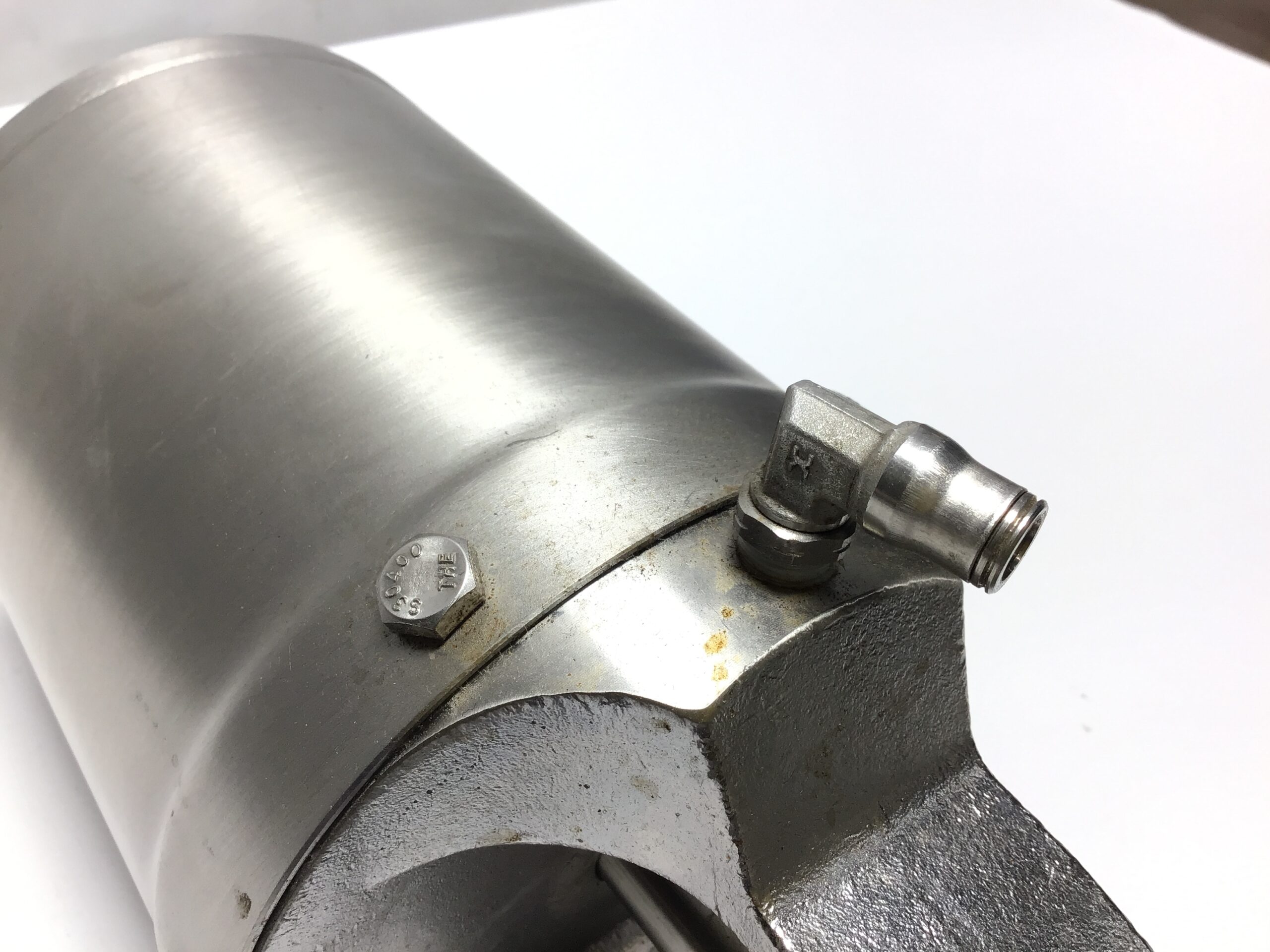 Waukesha Cherry-Burrell 373076 W616 3" Sanitary Valve Pneumatic Actuator Diverter Valve - Image 7