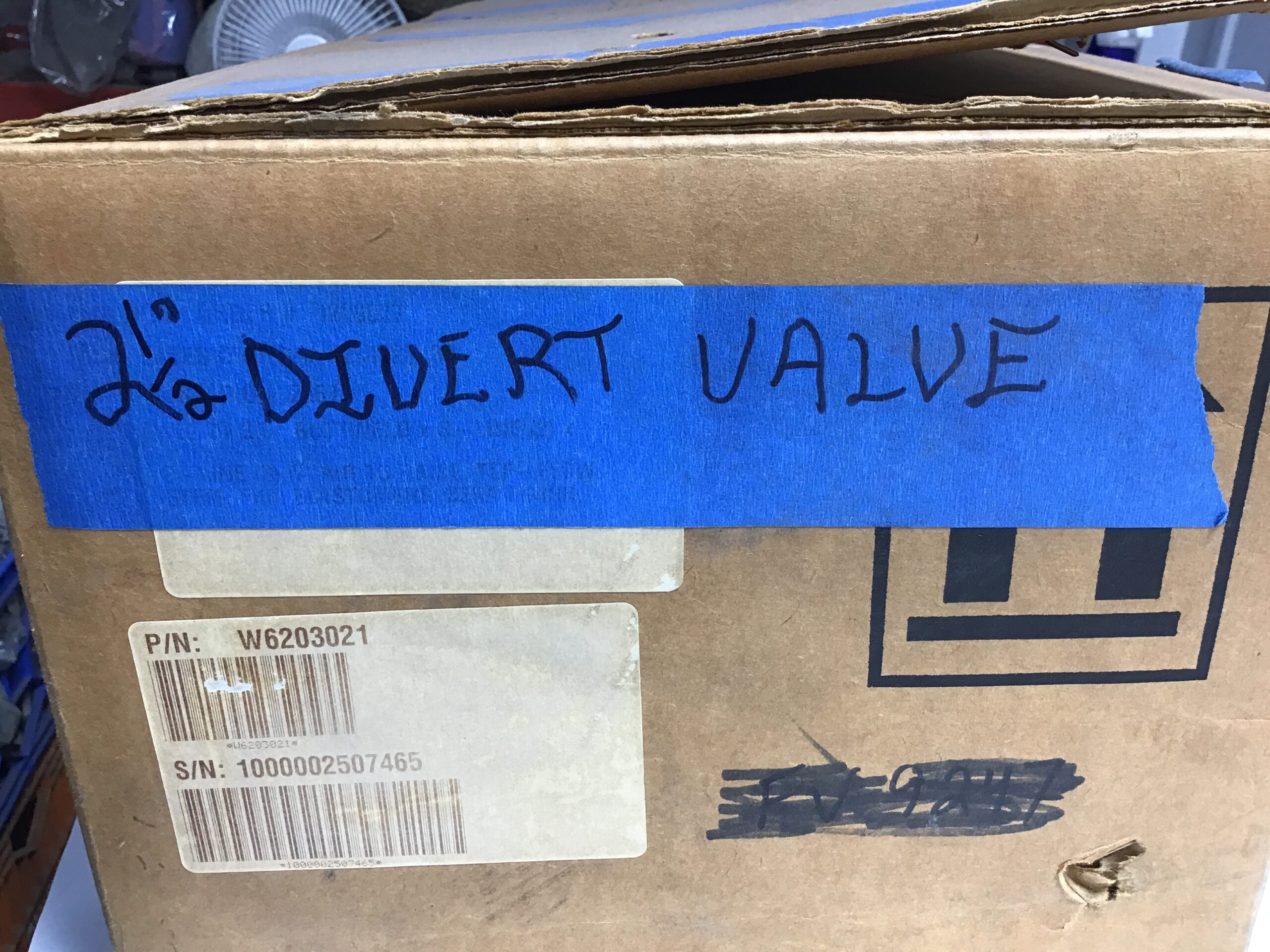Waukesha Cherry-Burrell W6203021 W62 TT 2.5" Buttweld x S-Line 5" Sanitary Air-Actuated Diverter Valve - Image 11