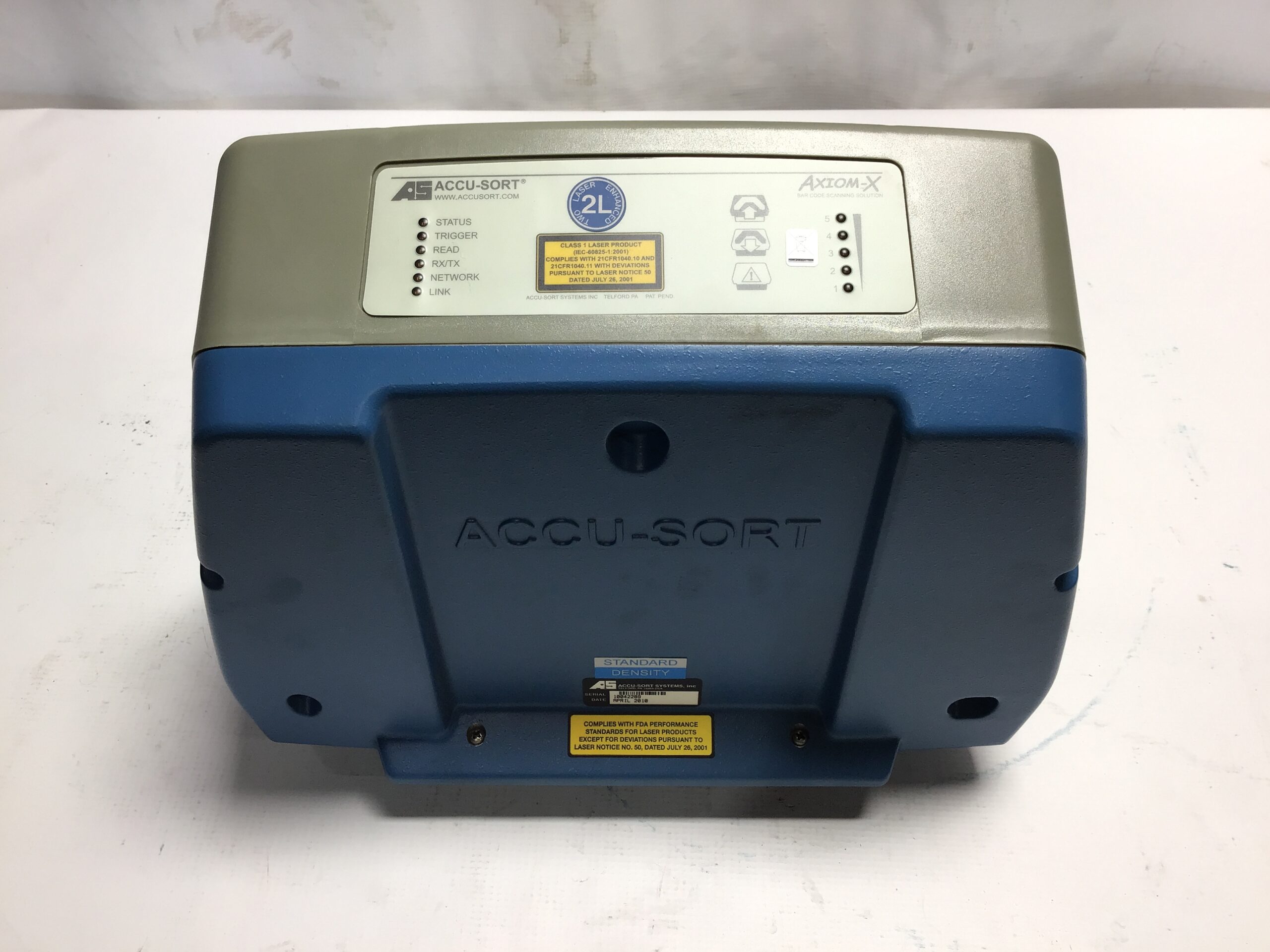 Accu-Sort Axiom-X 2L Omnidirectional Barcode Scanner PN 1000062887 - Image 8