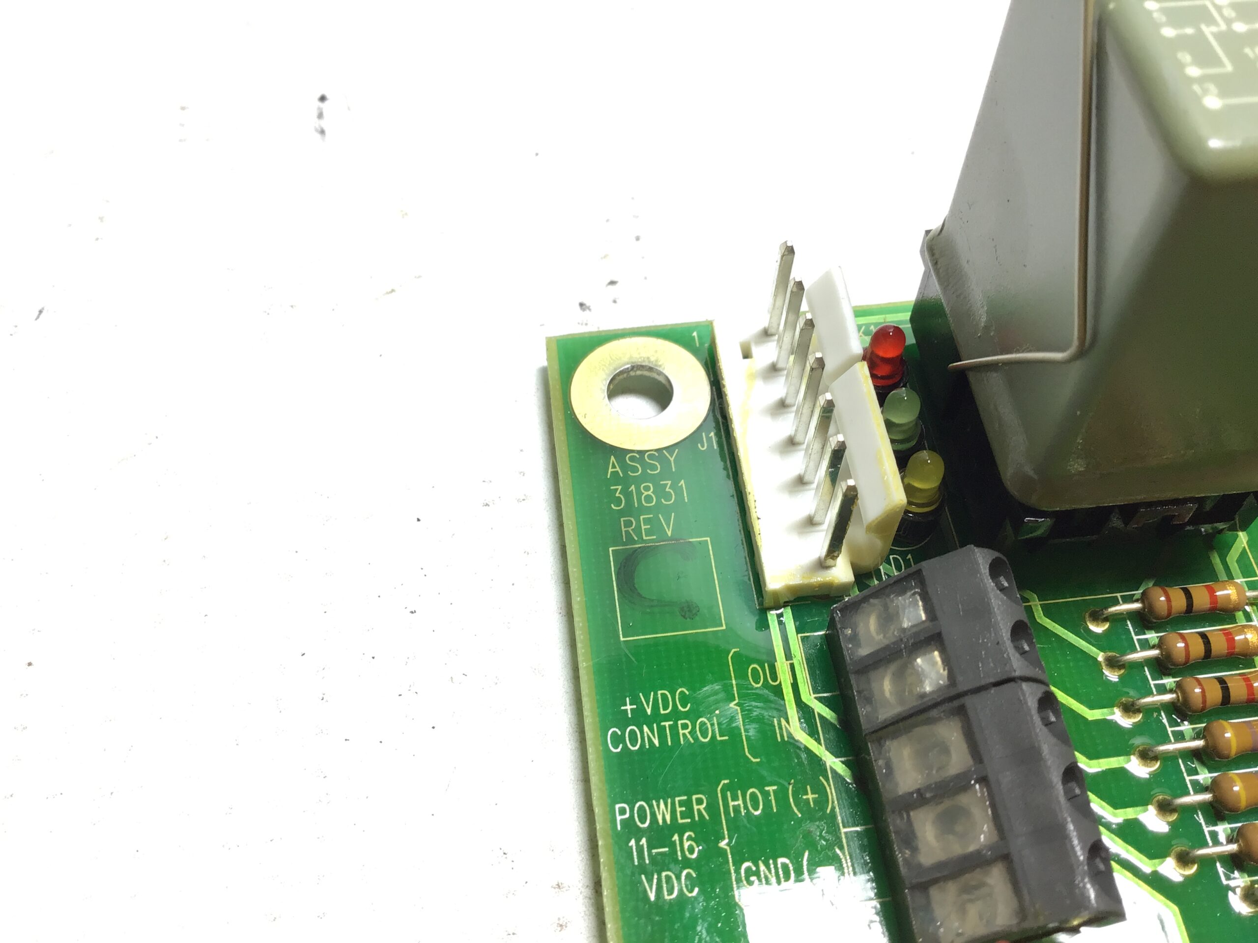 SCULLY 31831 REV B Relay Control PCB 11-16VDC Industrial Board 782XDXH10 - Image 4