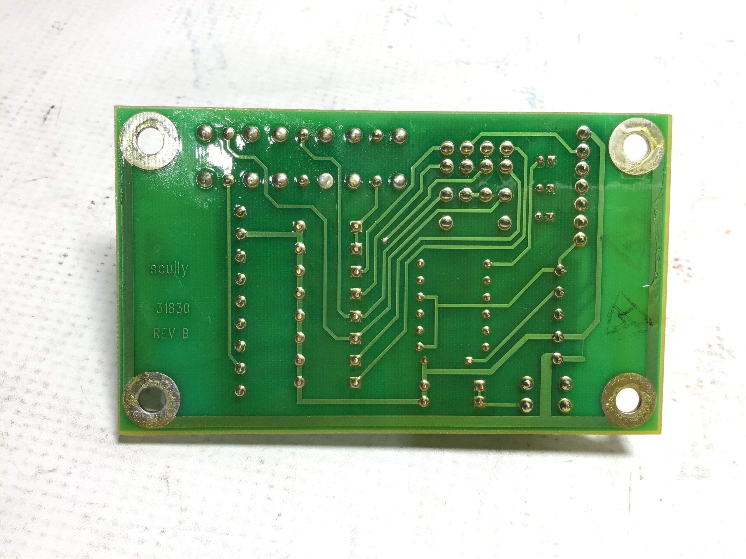 SCULLY 31831 REV B Relay Control PCB 11-16VDC Industrial Board 782XDXH10 - Image 3