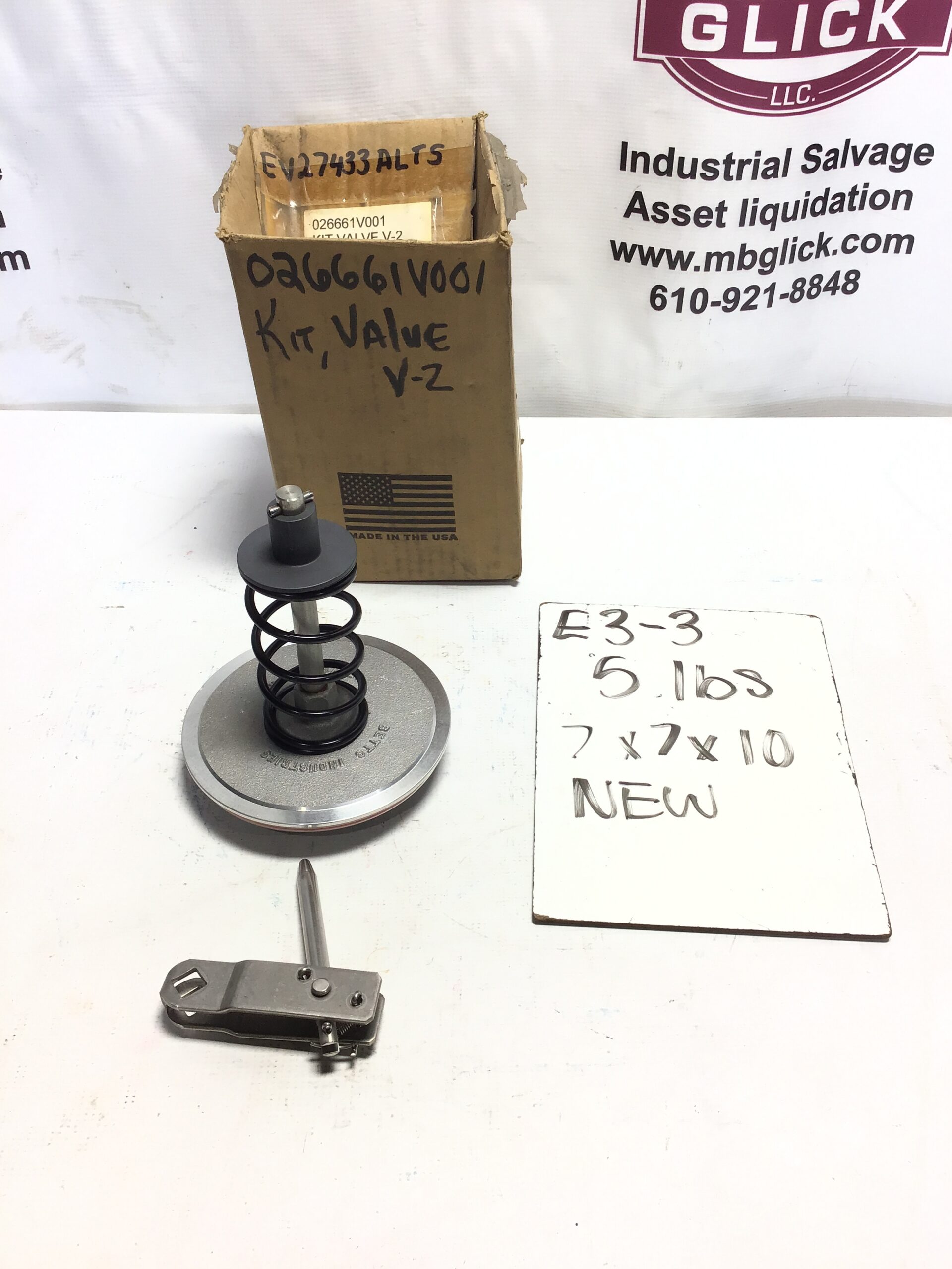 Betts Industries 026661V001 Valve Kit V-Z