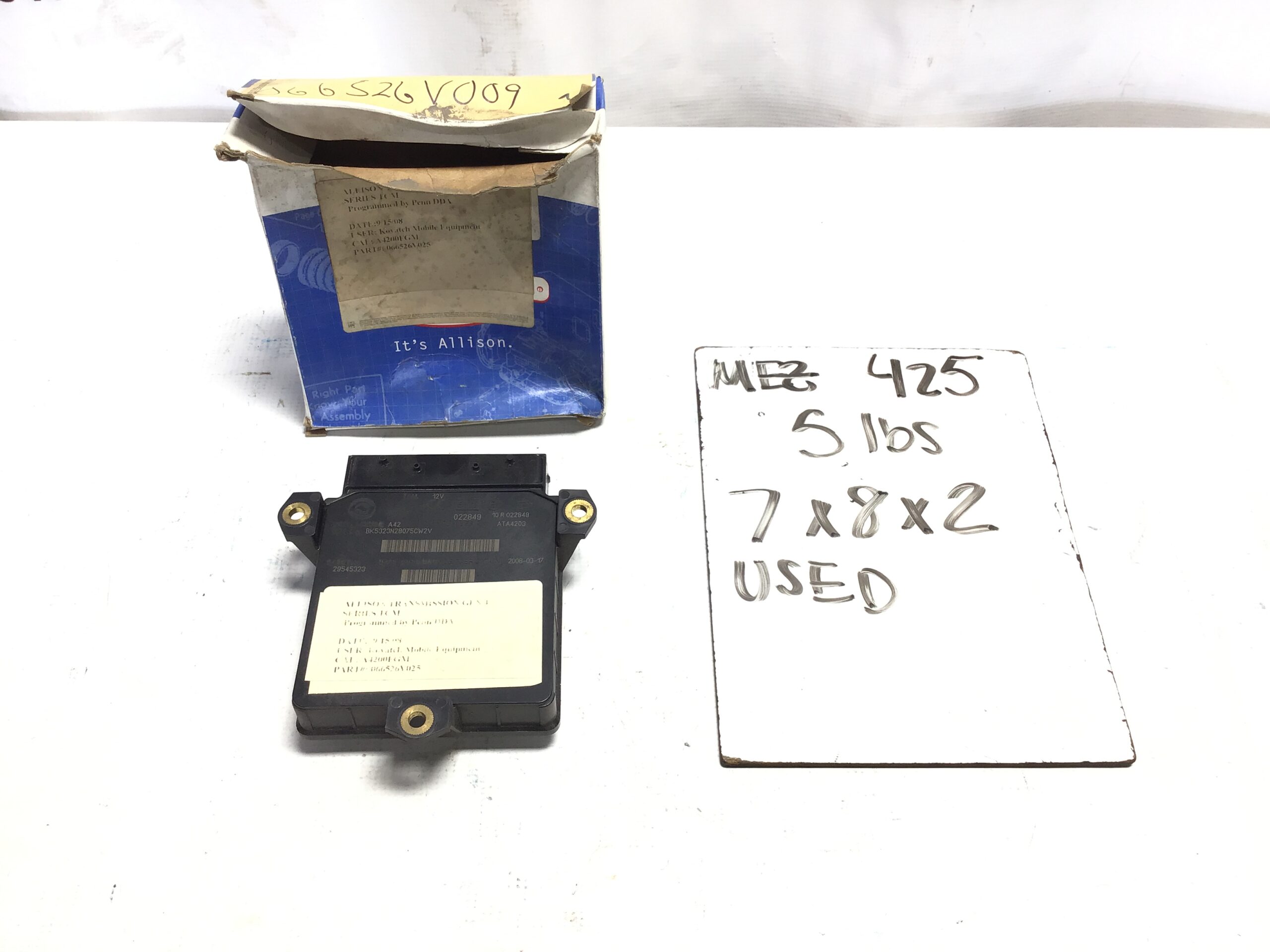 Allison 29545323 A42 TCM Transmission Control Module ATA4203 3000PTS Gen 4 - Image 7