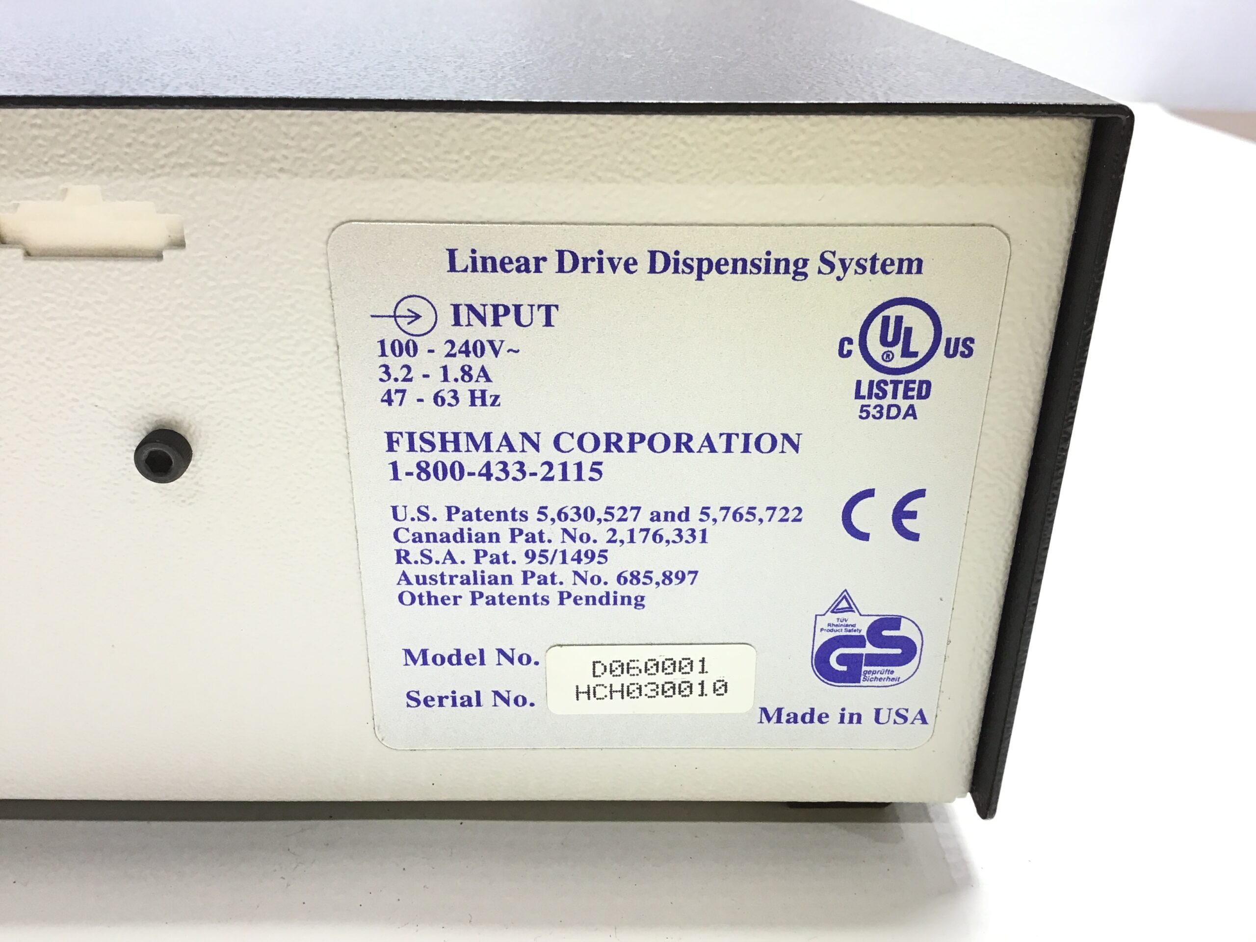 Fishman PD-9000 Mechanical Dispensing System Linear Drive Controller 100-240V - Image 3
