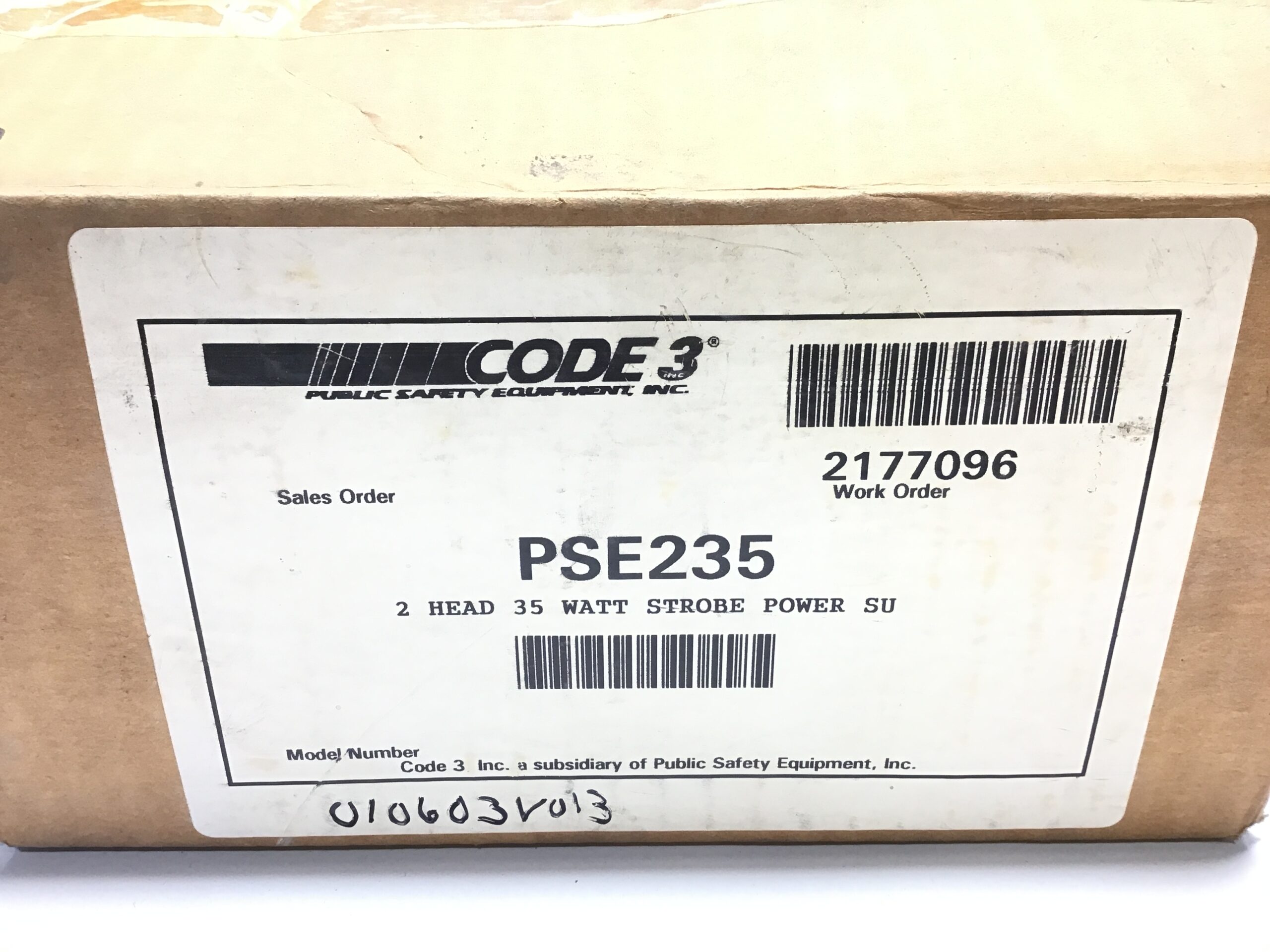 CODE 3 PSE235 235H Multi-Flash Remote Power Supply 35W 12/24V Strobe - Image 7