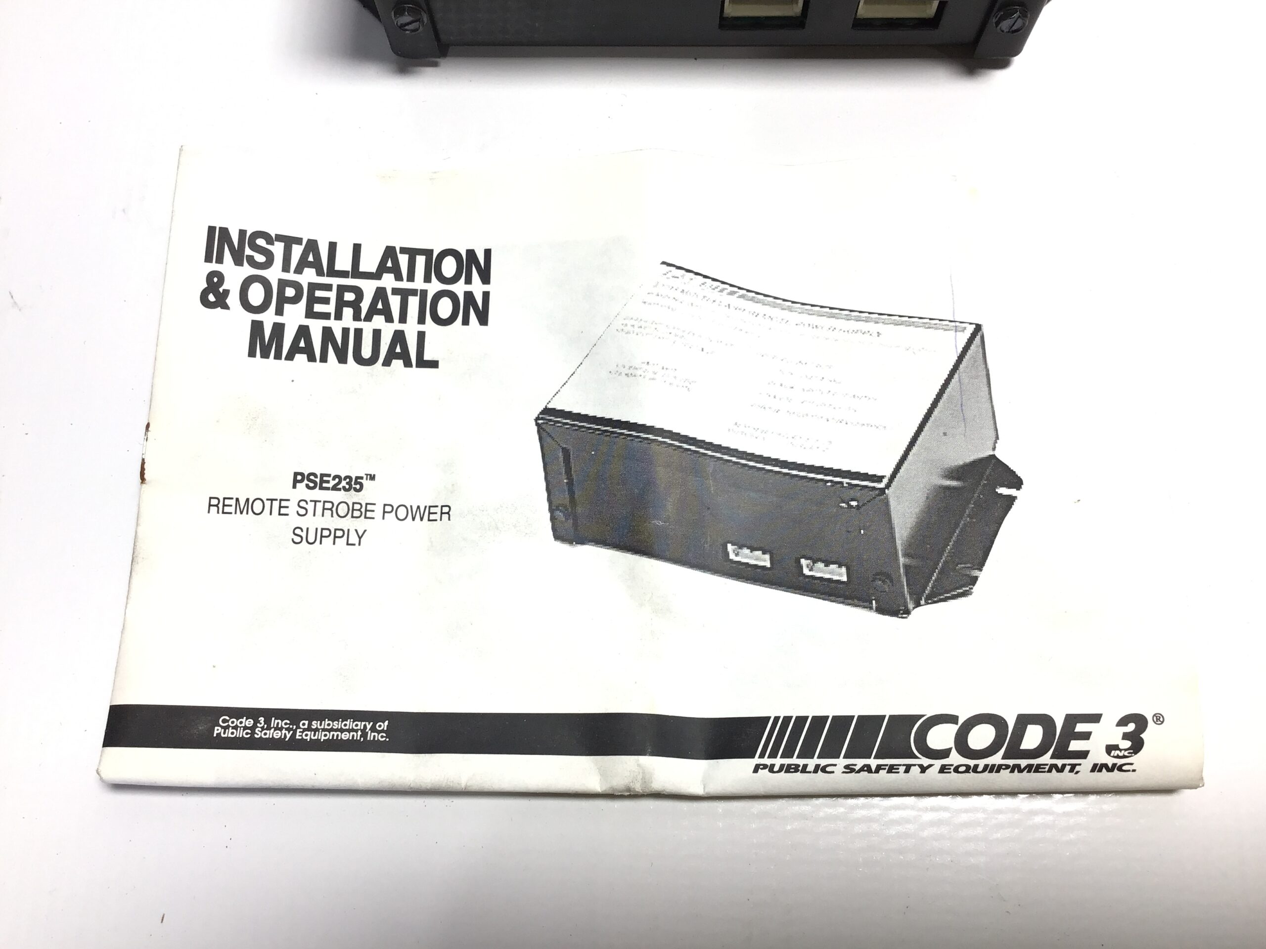 CODE 3 PSE235 235H Multi-Flash Remote Power Supply 35W 12/24V Strobe - Image 6