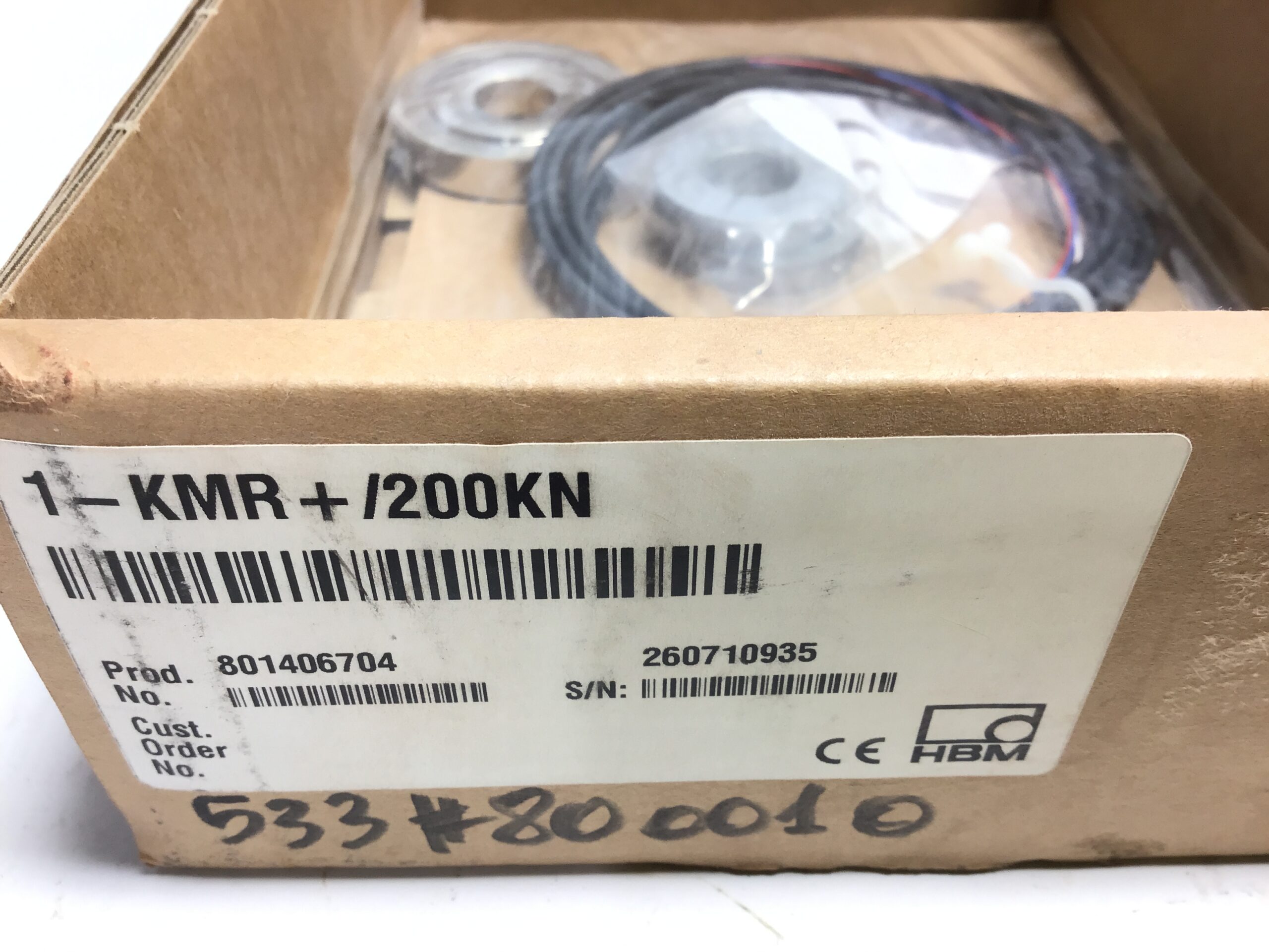 HBM KMR+/200KN 801406704 Free Drift Force Gauge - Image 3