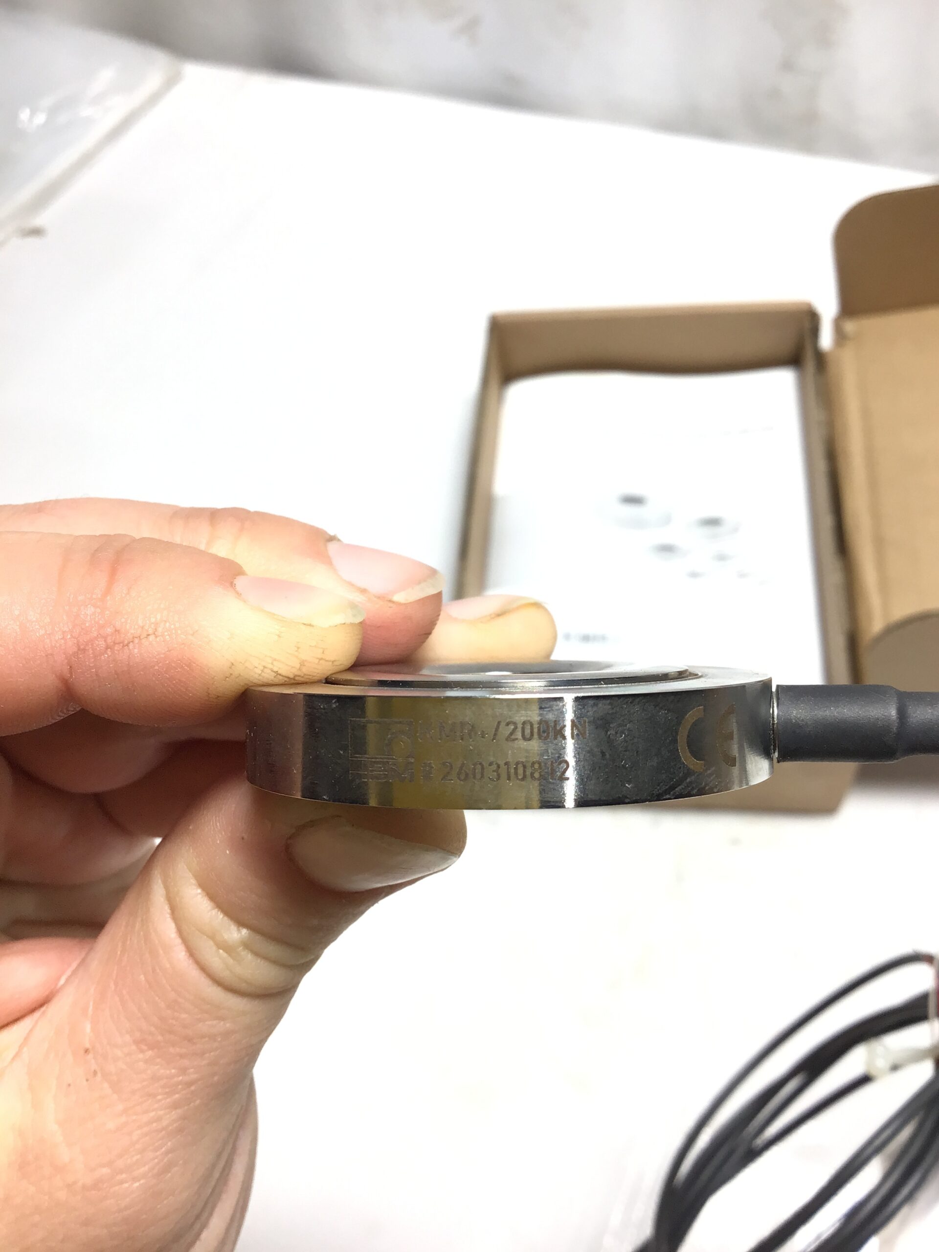 HBM KMR+/200KN 801406704 Free Drift Force Gauge - Image 4