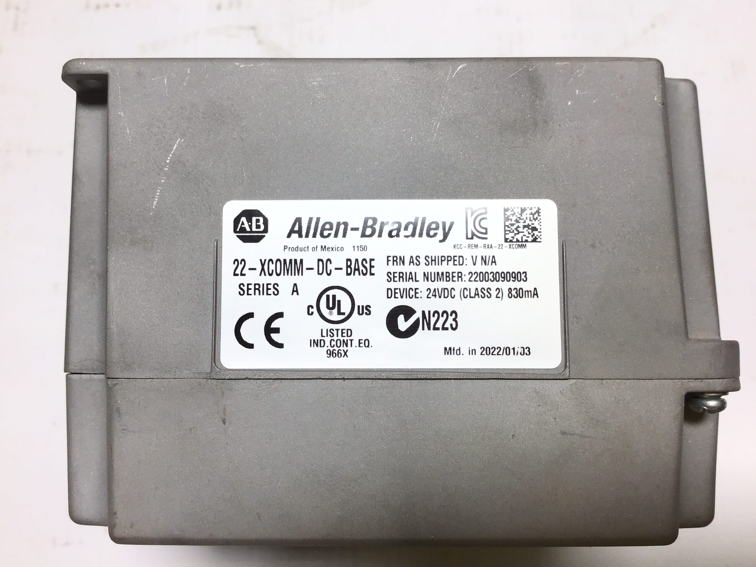 Allen-Bradley 22-XCOMM-DC-BASE External DSI Communications Kit - Image 4