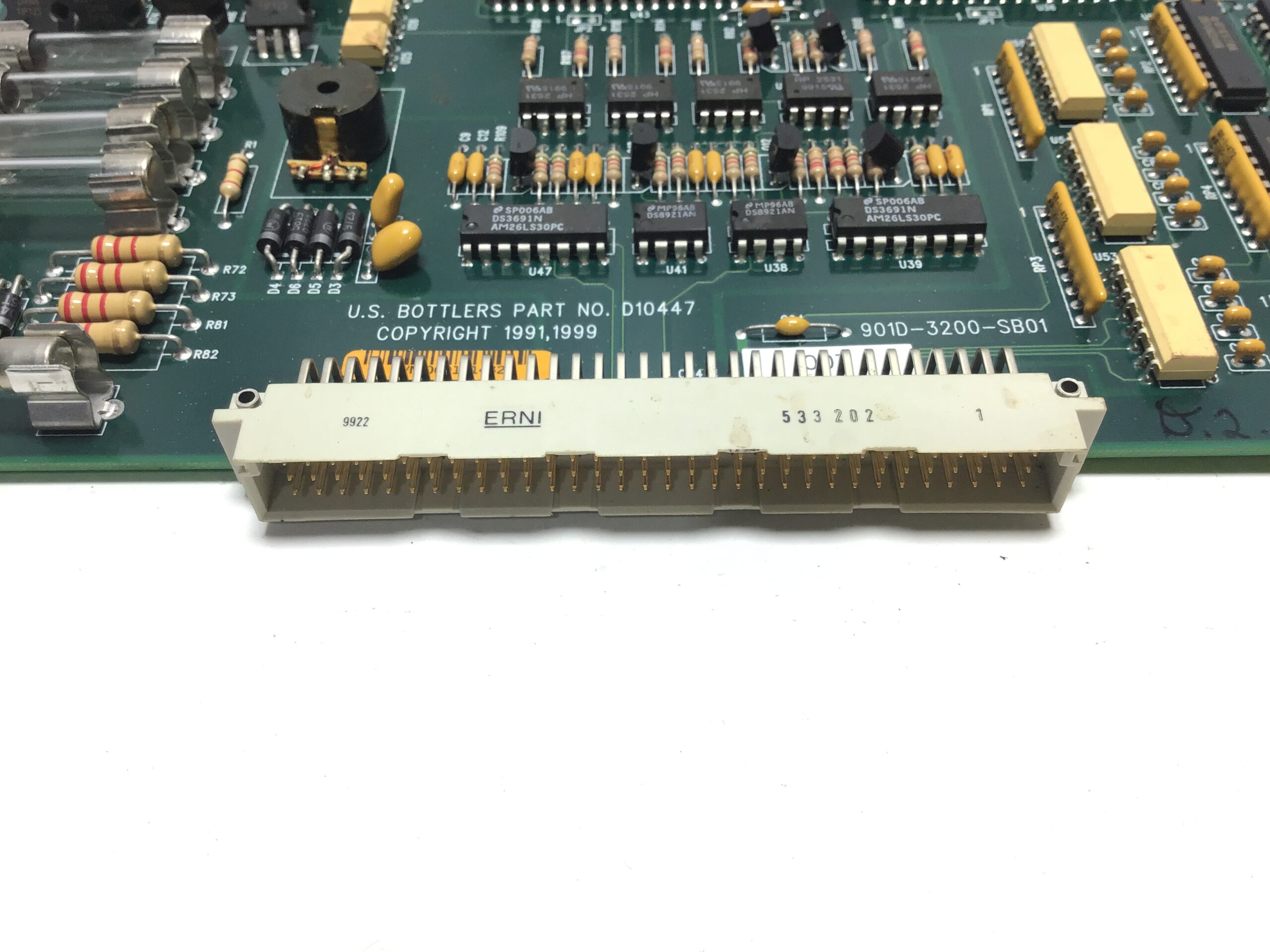 Control Technology Inc 3200-SB01 PCB Circuit Board U.S. Bottlers D10447 - Image 8