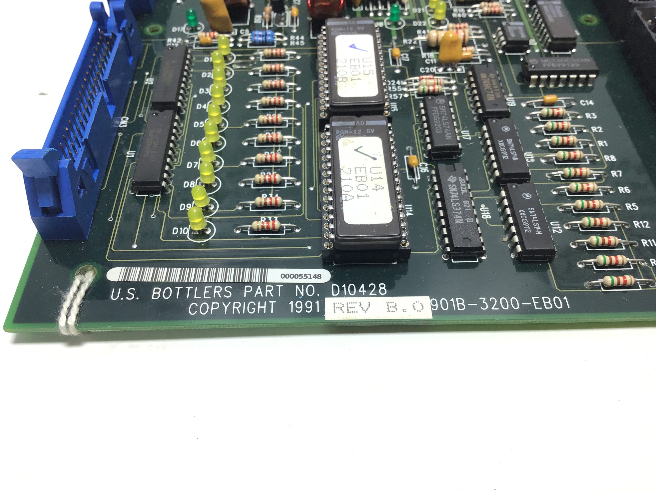 U.S. Bottlers D10428 PCB Control Board 901B-3200-EB01 - Image 3