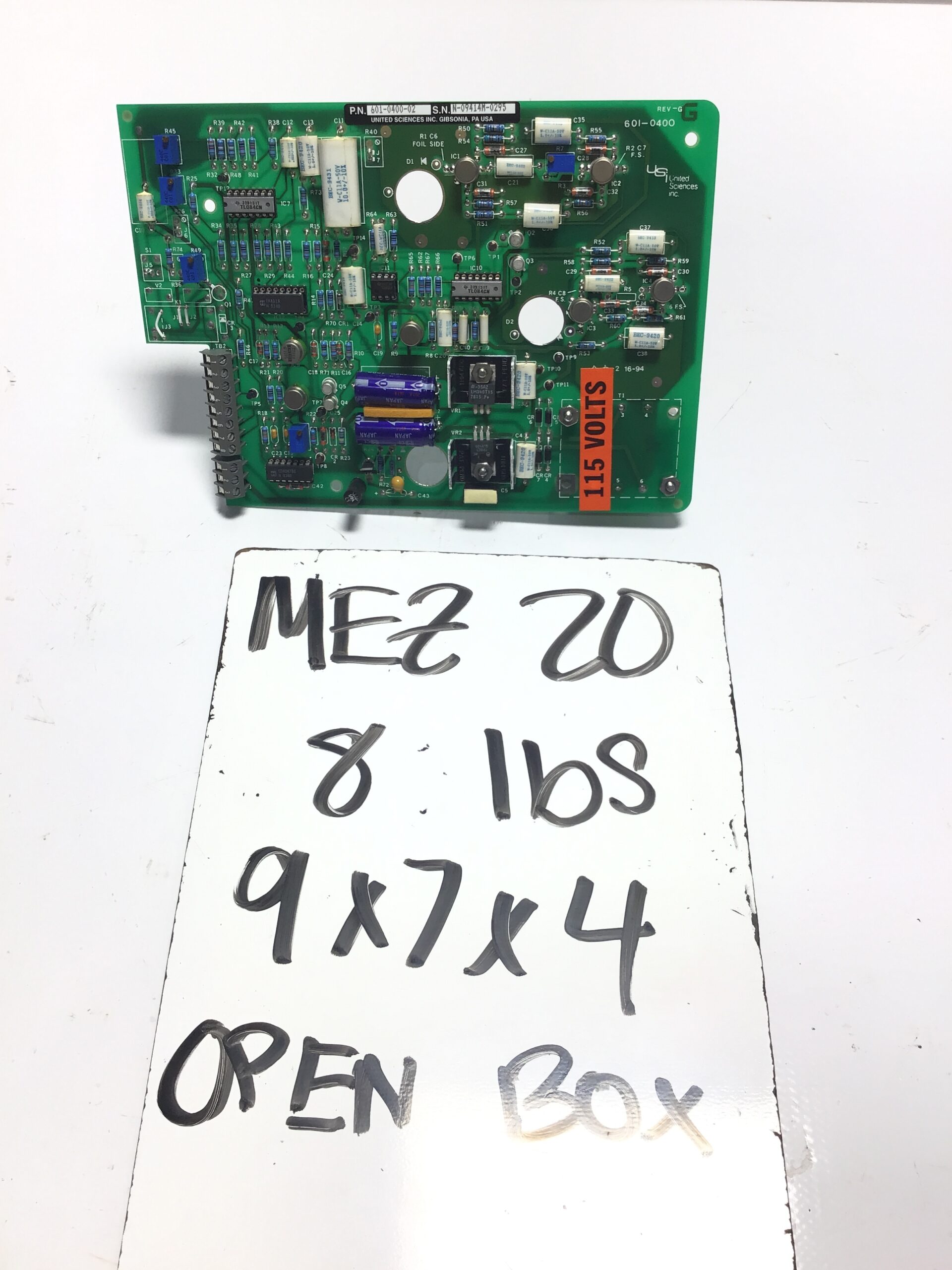 United Sciences Inc 601-0400-02 Rev G PCB Board 115V Signal Transformer PC - Image 8