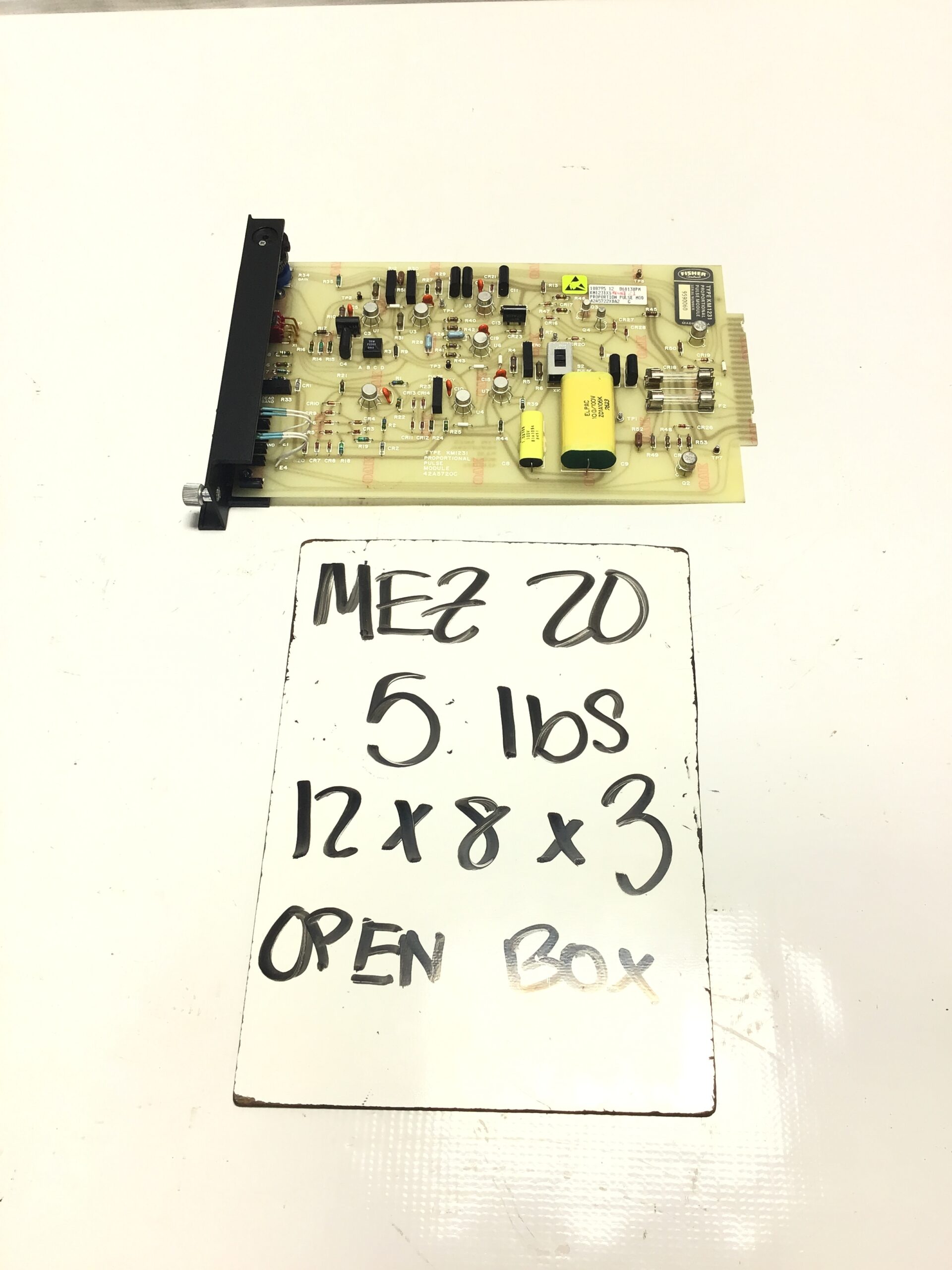 Fisher Controls KM1231 Proportional Pulse Module PCB 42A57220C - Image 10