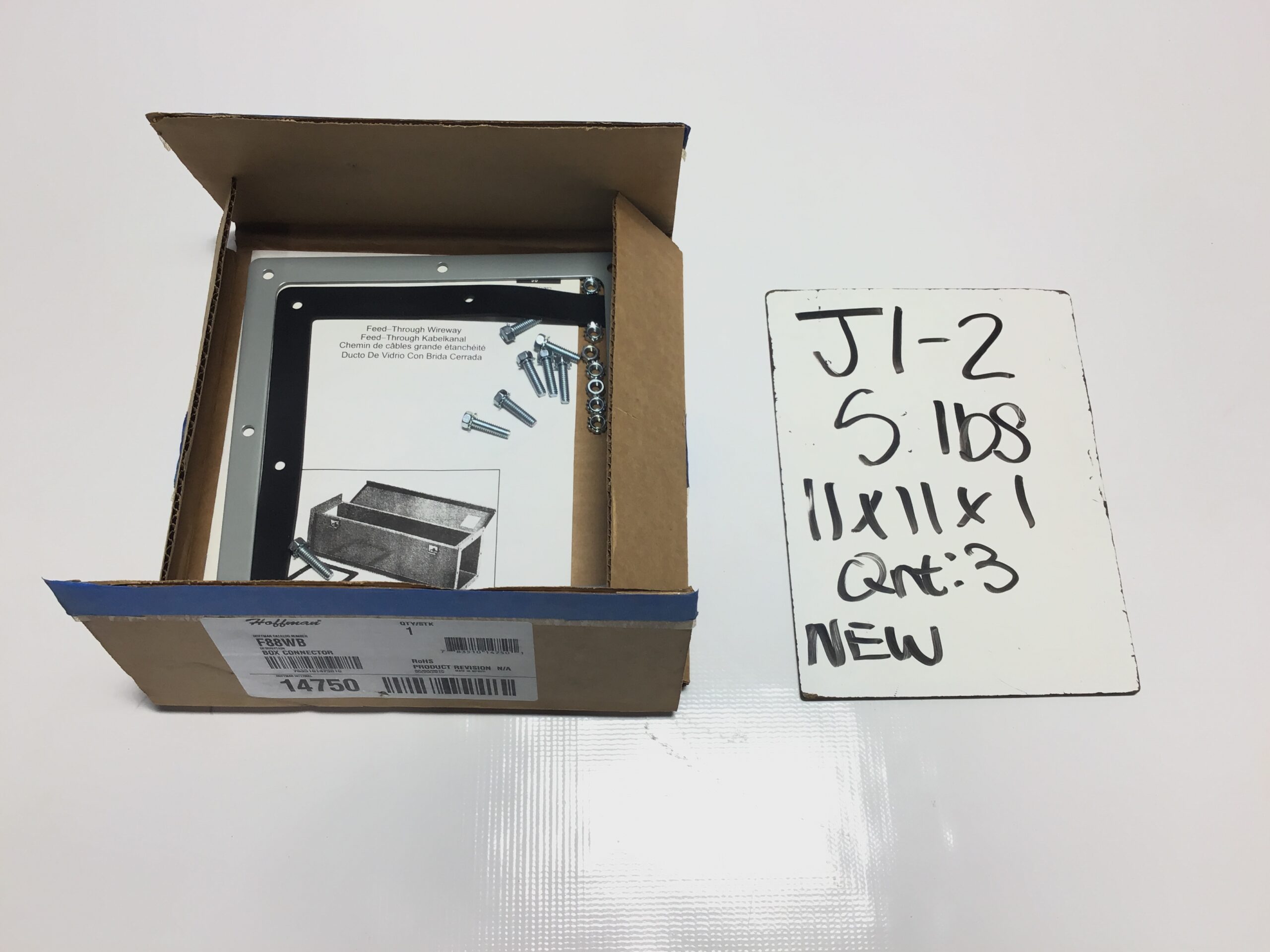 HOFFMAN F88WB Feed-Through Wireway Box Connector - Image 6
