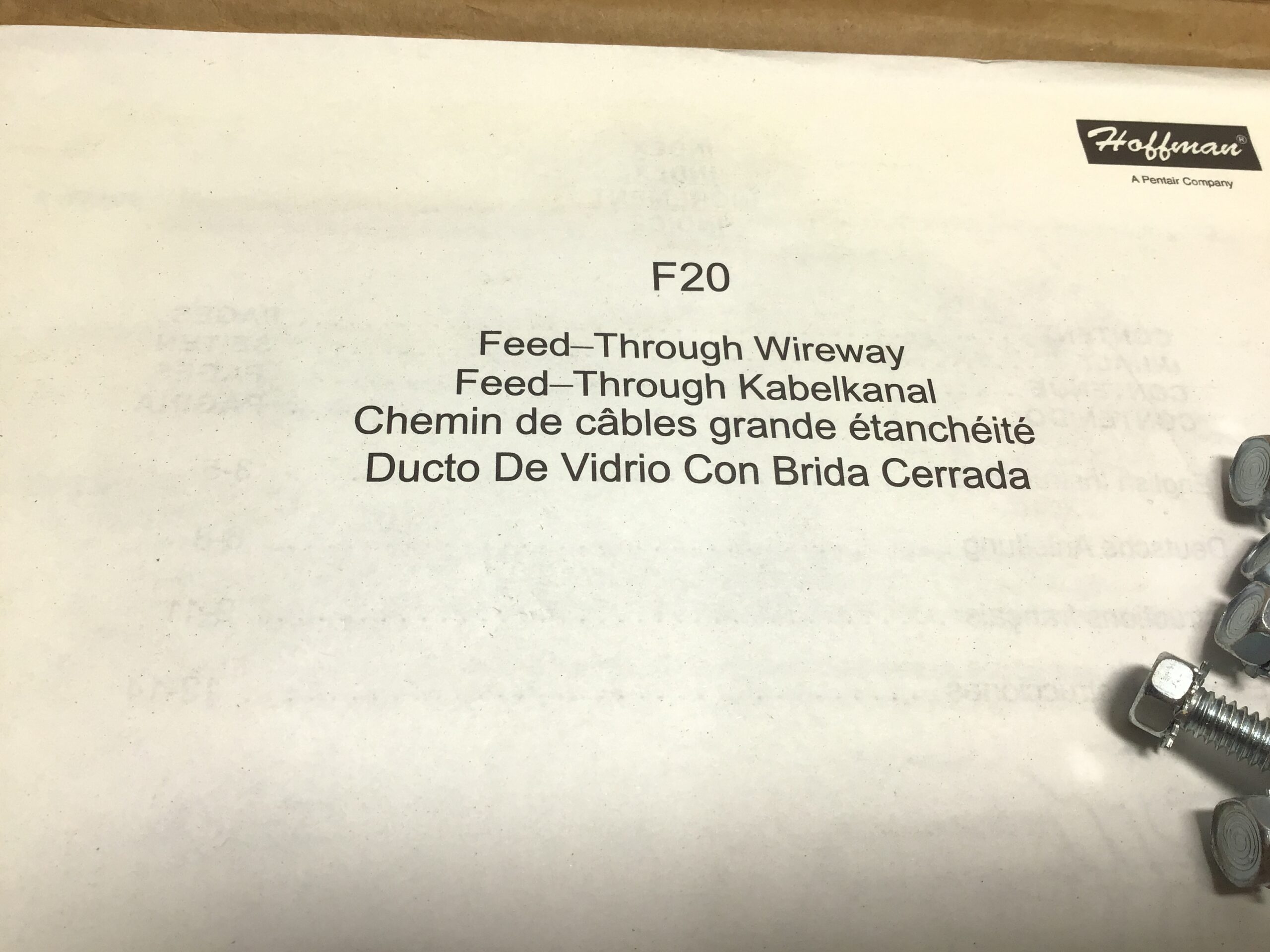 HOFFMAN F88WB Feed-Through Wireway Box Connector - Image 5